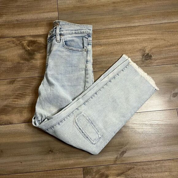 Point Sur by J Crew High Rise Slim Boyfriend Distressed Jean Women‎ 27 - Picture 1 of 7